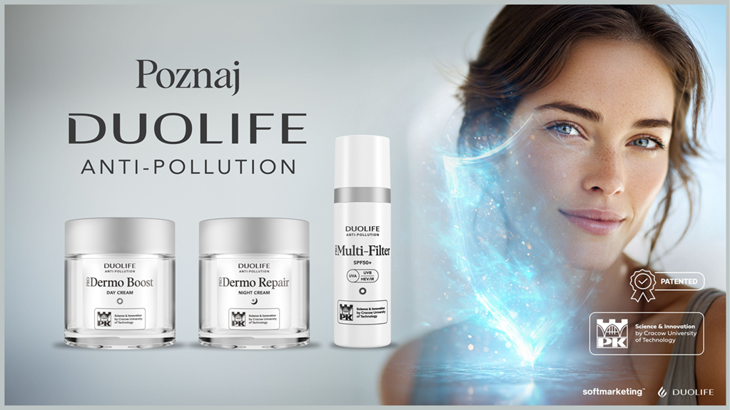 Duolife i Politechnika Krakowska krem z filtrem spf